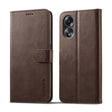 For OPPO A58 4G / A98 5G / F23 5G LC.IMEEKE Calf Texture Horizontal Flip Leather Case(Brown) - OPPO Cases by LC.IMEEKE | Online Shopping South Africa | PMC TechLife | Buy Now Pay Later Mobicred