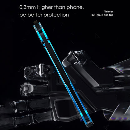 For iPhone 15 Pro Max R-JUST RJ17 Shockproof Armor Metal Phone Case(Blue) - free shipping - PMC Jewellery - Order now!