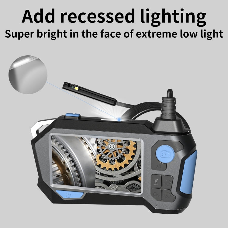 P120 Rotatable 8mm Dual Lenses Industrial Endoscope with Screen, 9mm Tail Pipe Diameter, Spec:5m Tube -  by PMC TechLife | Online Shopping South Africa | PMC TechLife | Buy Now Pay Later Mobicred