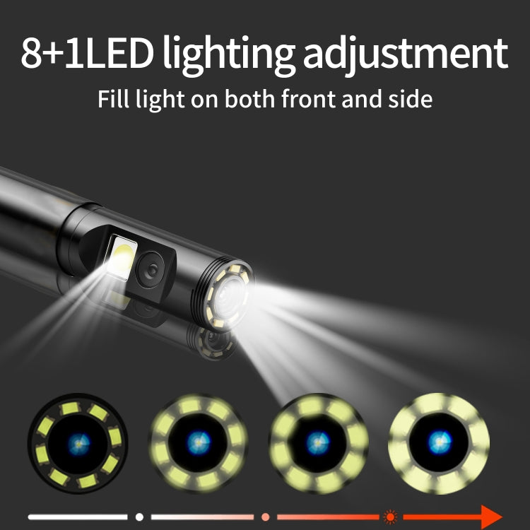 P120 Rotatable 8mm Dual Lenses Industrial Endoscope with Screen, 16mm Tail Pipe Diameter, Spec:2m Tube -  by PMC TechLife | Online Shopping South Africa | PMC TechLife | Buy Now Pay Later Mobicred