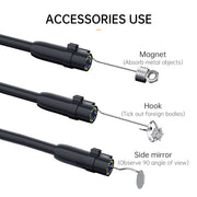 P200 8mm Front Lenses Detachable Industrial Pipeline Endoscope with 4.3 inch Screen, Spec:5m Soft Tube