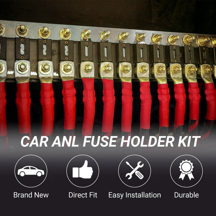 3 in 1 ANL Car Audio Modified Fuse Holder with 200A Fuse, Current:500A - Fuse by PMC TechLife | Online Shopping South Africa | PMC TechLife | Buy Now Pay Later Mobicred