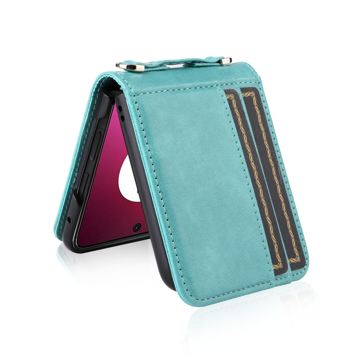 For Motorola Razr 40 Ultra Crossbody Card Slot Leather Phone Case(Mint Green) - free shipping - PMC TechLife - Order now!