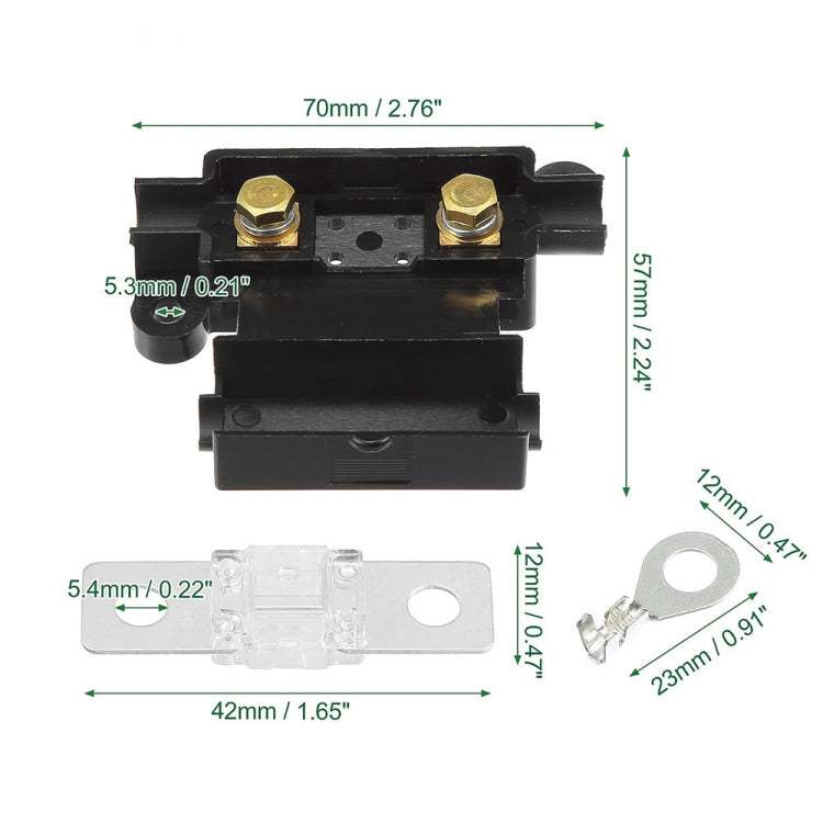6 in 1 For Dual Battery Systems ANS Car Fuse Holder Fuse Box Kit, Current:50A - Fuse by PMC TechLife | Online Shopping South Africa | PMC TechLife | Buy Now Pay Later Mobicred