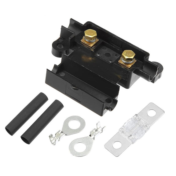 6 in 1 For Dual Battery Systems ANS Car Fuse Holder Fuse Box Kit, Current:50A