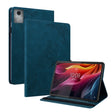 For Lenovo Tab K11 Plus Butterfly Flower Embossed Leather Tablet Case(Blue) - Lenovo by PMC TechLife | Online Shopping South Africa | PMC TechLife | Buy Now Pay Later Mobicred