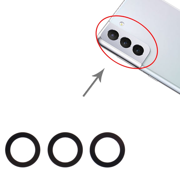 For Samsung Galaxy S21+ 5G SM-G996B 10set Back Camera Lens