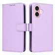 For iPhone 16 BETOPNICE BN-005 2 in 1 Detachable Imitate Genuine Leather Phone Case(Light Purple) - iPhone 16 Cases by BETOPNICE | Online Shopping South Africa | PMC TechLife | Buy Now Pay Later Mobicred