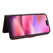 For iPhone 16 BETOPNICE BN-005 2 in 1 Detachable Imitate Genuine Leather Phone Case(Wine Red)