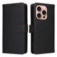 For iPhone 16 Pro BETOPNICE BN-005 2 in 1 Detachable Imitate Genuine Leather Phone Case(Black) - iPhone 16 Pro Cases by BETOPNICE | Online Shopping South Africa | PMC TechLife | Buy Now Pay Later Mobicred