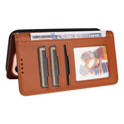 For iPhone 16 Pro BETOPNICE BN-005 2 in 1 Detachable Imitate Genuine Leather Phone Case(Brown)