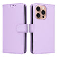 For iPhone 16 Pro Max BETOPNICE BN-005 2 in 1 Detachable Imitate Genuine Leather Phone Case(Light Purple) - free shipping - PMC TechLife - Order now!