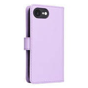 For iPhone 16e BETOPNICE BN-005 2 in 1 Detachable Imitate Genuine Leather Phone Case(Light Purple)