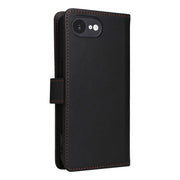 For iPhone 16e BETOPNICE BN-005 2 in 1 Detachable Imitate Genuine Leather Phone Case(Black)