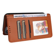 For iPhone 16e BETOPNICE BN-005 2 in 1 Detachable Imitate Genuine Leather Phone Case(Brown)