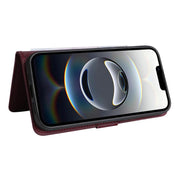 For iPhone 16e BETOPNICE BN-005 2 in 1 Detachable Imitate Genuine Leather Phone Case(Wine Red)