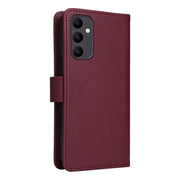 For Samsung Galaxy A25 5G BETOPNICE BN-005 2 in 1 Detachable Imitate Genuine Leather Phone Case(Wine Red)