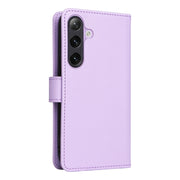 For Samsung Galaxy S24 5G BETOPNICE BN-005 2 in 1 Detachable Imitate Genuine Leather Phone Case(Light Purple)