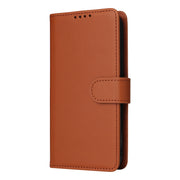 For Samsung Galaxy S24 5G BETOPNICE BN-005 2 in 1 Detachable Imitate Genuine Leather Phone Case(Brown)