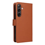 For Samsung Galaxy S24 5G BETOPNICE BN-005 2 in 1 Detachable Imitate Genuine Leather Phone Case(Brown)