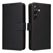 For Samsung Galaxy S24+ 5G BETOPNICE BN-005 2 in 1 Detachable Imitate Genuine Leather Phone Case(Black)