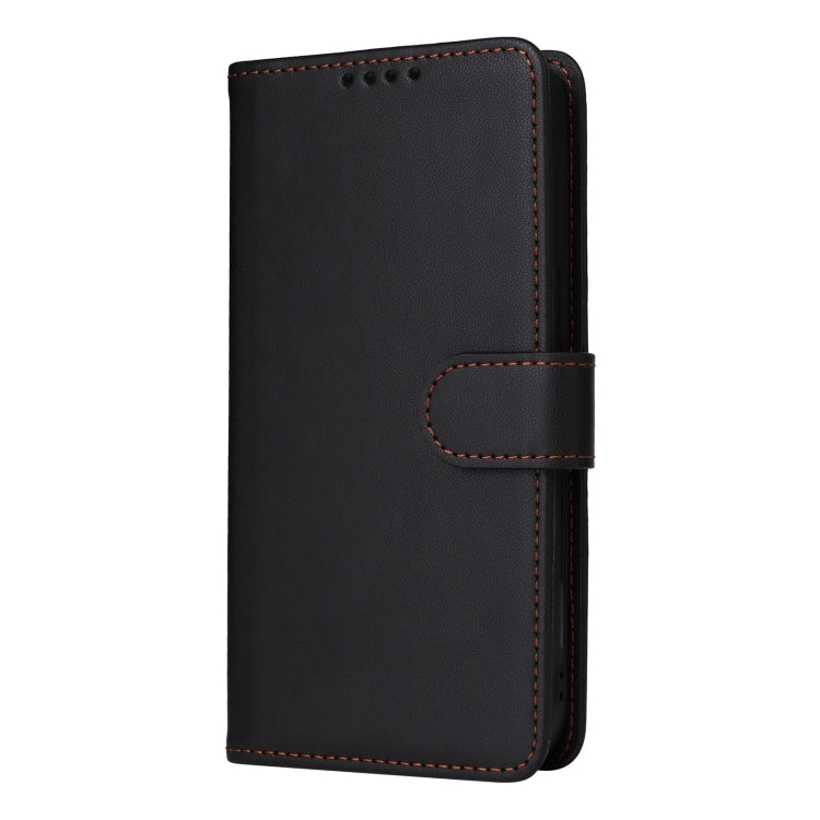 For Samsung Galaxy S24+ 5G BETOPNICE BN-005 2 in 1 Detachable Imitate Genuine Leather Phone Case(Black)