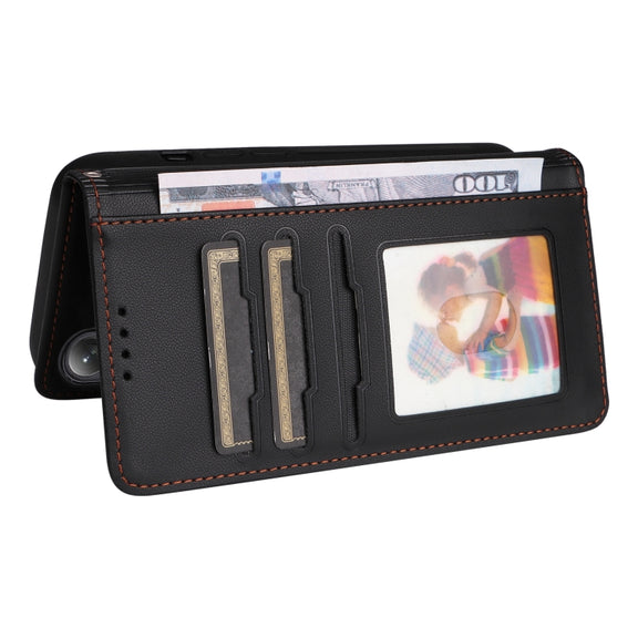 For Samsung Galaxy S24+ 5G BETOPNICE BN-005 2 in 1 Detachable Imitate Genuine Leather Phone Case(Black)