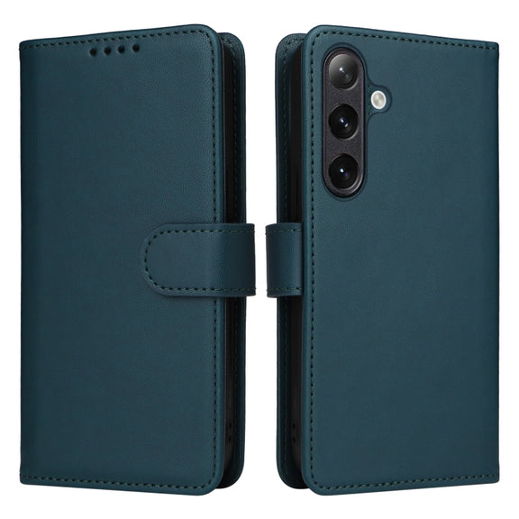 For Samsung Galaxy S24+ 5G BETOPNICE BN-005 2 in 1 Detachable Imitate Genuine Leather Phone Case(Blue)