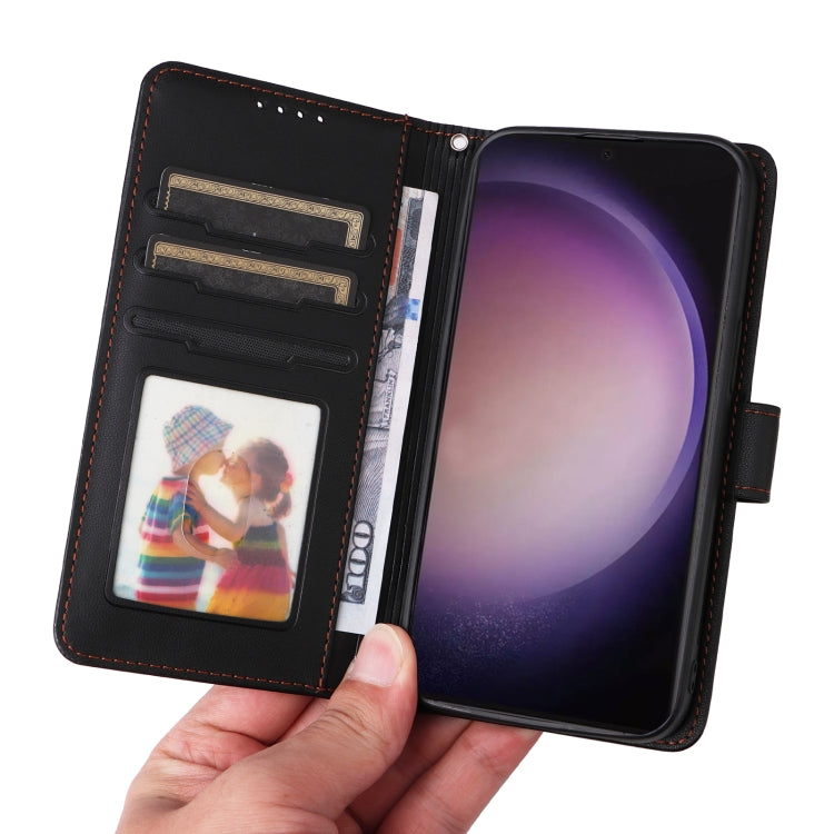For Samsung Galaxy S24 Ultra 5G BETOPNICE BN-005 2 in 1 Detachable Imitate Genuine Leather Phone Case(Black) - Galaxy S24 Ultra 5G Cases by BETOPNICE | Online Shopping South Africa | PMC TechLife | Buy Now Pay Later Mobicred
