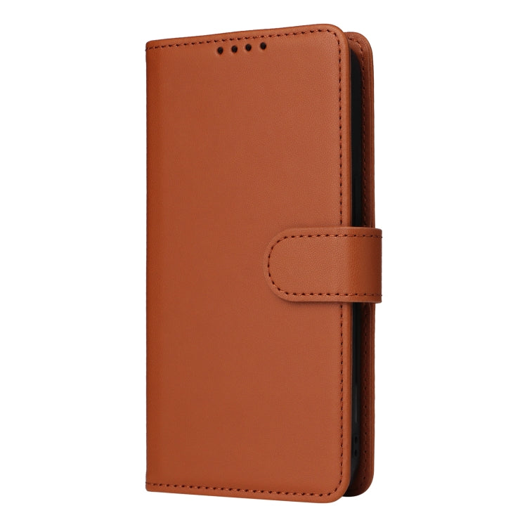 For Samsung Galaxy S24 Ultra 5G BETOPNICE BN-005 2 in 1 Detachable Imitate Genuine Leather Phone Case(Brown)