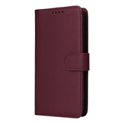 For Samsung Galaxy S24 Ultra 5G BETOPNICE BN-005 2 in 1 Detachable Imitate Genuine Leather Phone Case(Wine Red)