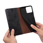 For Xiaomi Redmi K70/K70 Pro Oil Wax Crazy Horse Texture Leather Phone Case(Black)
