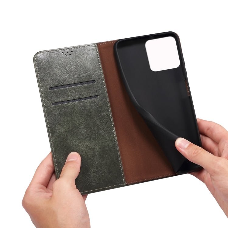 For Xiaomi Redmi K70/K70 Pro Oil Wax Crazy Horse Texture Leather Phone Case(Green)