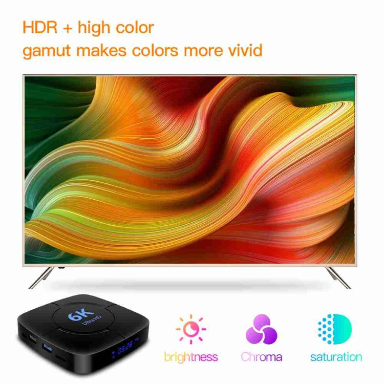 6K Ultra HD Android 12.0 Smart TV Box with Remote Control, 4GB+32GB, Allwinner H616 1.5GHZ Quad-Core(US Plug) - free shipping - PMC TechLife - Order now!