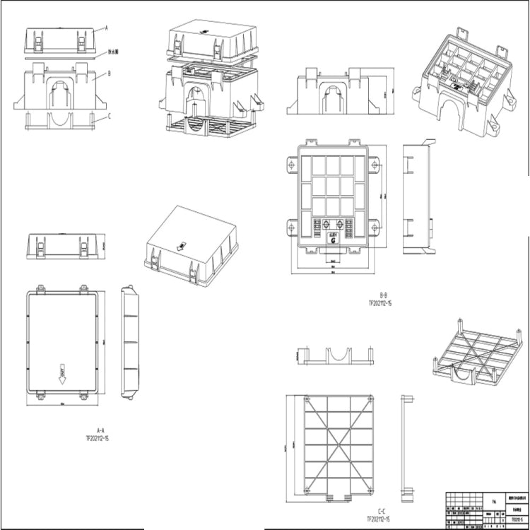 24V 5 Pin Car RV Water-resistant Fuse Relay Box Car Modified Multi-Light Control Fuse Box