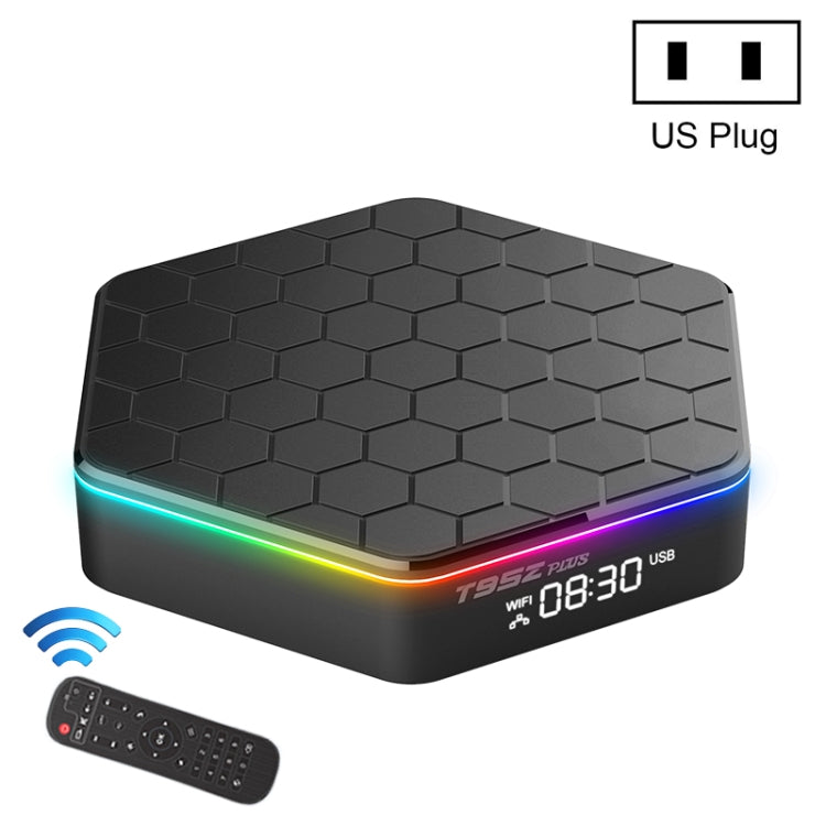 T95Z Plus 8K WiFi6 Android 12.0 Smart TV Box with Remote Control, 2GB+16GB, Allwinner H618 Quad-Core(US Plug) - Others by PMC TechLife | Online Shopping South Africa | PMC TechLife | Buy Now Pay Later Mobicred