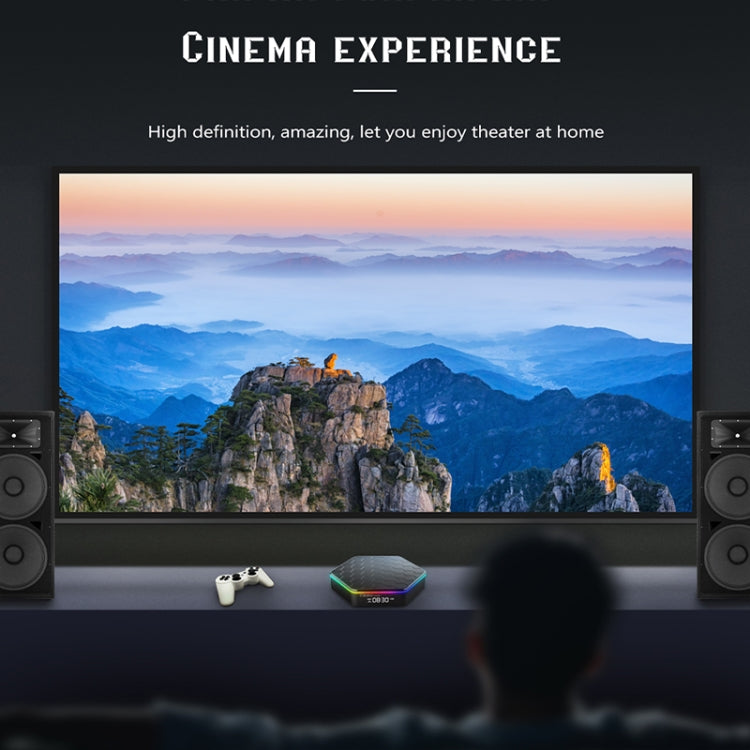 T95Z Plus 8K WiFi6 Android 12.0 Smart TV Box with Remote Control, 4GB+128GB, Allwinner H618 Quad-Core(US Plug) - Others by PMC TechLife | Online Shopping South Africa | PMC TechLife | Buy Now Pay Later Mobicred