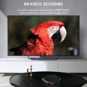 T95Z Plus 8K WiFi6 Android 12.0 Smart TV Box with Remote Control, 4GB+128GB, Allwinner H618 Quad-Core(US Plug)