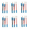 6pcs / Set Car Marine 5 Pin Rocker Switch Jumper Wire kit with Male & Female Terminals - DIY Cables by PMC TechLife | Online Shopping South Africa | PMC TechLife | Buy Now Pay Later Mobicred