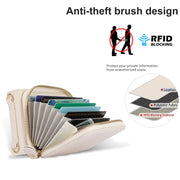 For Motorola Razr 40 Long and Short Lanyard Zipper Card Slot Foldable Phone Case(Beige)