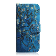 For Motorola Edge 2024 Coloured Drawing Flip Leather Phone Case(Apricot)