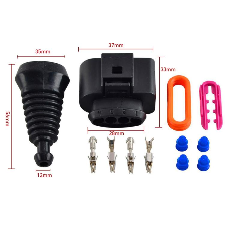 1 Set For Audi A7 3.0T 2016 Car Ignition Coil Connector Repair Kit, Large Size 1J0998724 - free shipping - PMC TechLife - Order now!