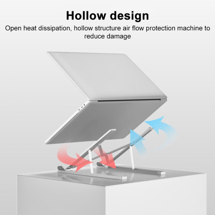 Lenovo Thinkplus Desktop Laptop Folding Holder XT6(Rose Gold) - free shipping - PMC Jewellery - Order now!