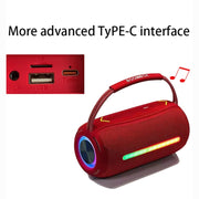T&G X360 20W RGB Colorful Bluetooth Speaker Portable Outdoor 3D Stereo Speaker(Camouflage)