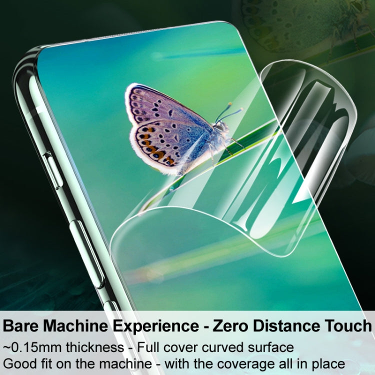 For iPhone 15 2pcs/Set imak Curved Full Screen Hydrogel Film Protector