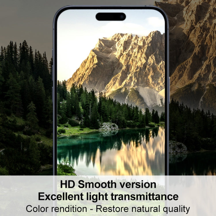 For iPhone 15 2pcs/Set imak Curved Full Screen Hydrogel Film Protector