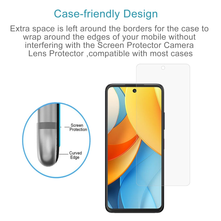 For ZTE Axon 60 Lite 50pcs 0.26mm 9H 2.5D Tempered Glass Film - ZTE Tempered Glass by PMC TechLife | Online Shopping South Africa | PMC TechLife | Buy Now Pay Later Mobicred