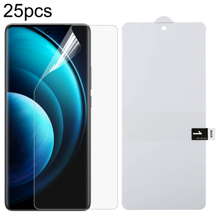 For vivo X100 Pro 25pcs Full Screen Protector Explosion-proof Hydrogel Film - X100 Pro Tempered Glass by PMC TechLife | Online Shopping South Africa | PMC TechLife | Buy Now Pay Later Mobicred