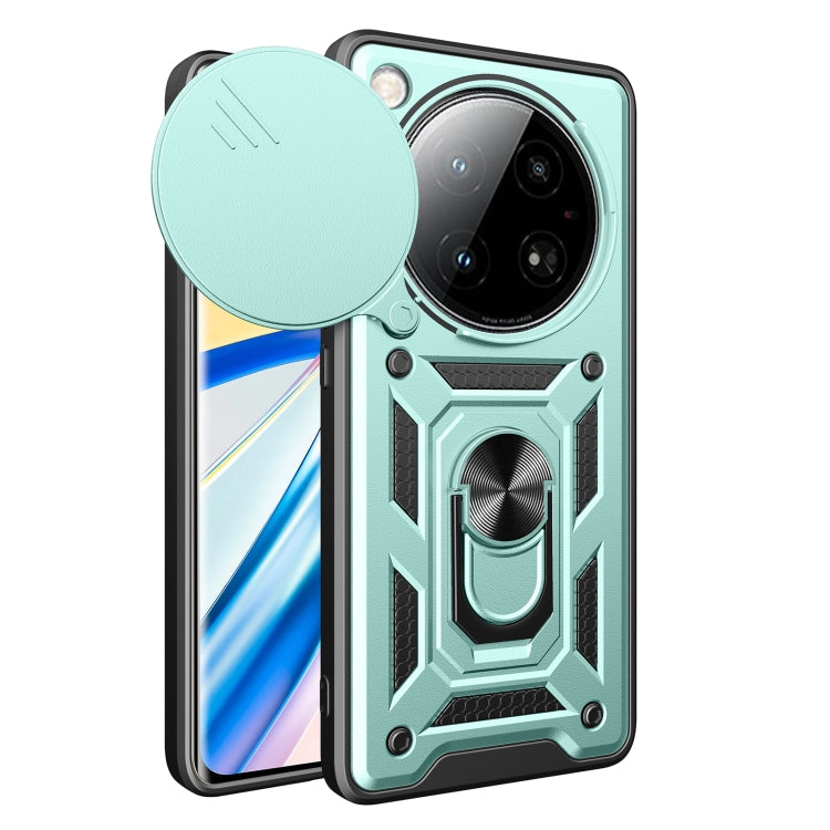 For Infinix Zero 40 5G Sliding Camera Cover Design TPU+PC Phone Case(Green) - free shipping - PMC TechLife - Order now!