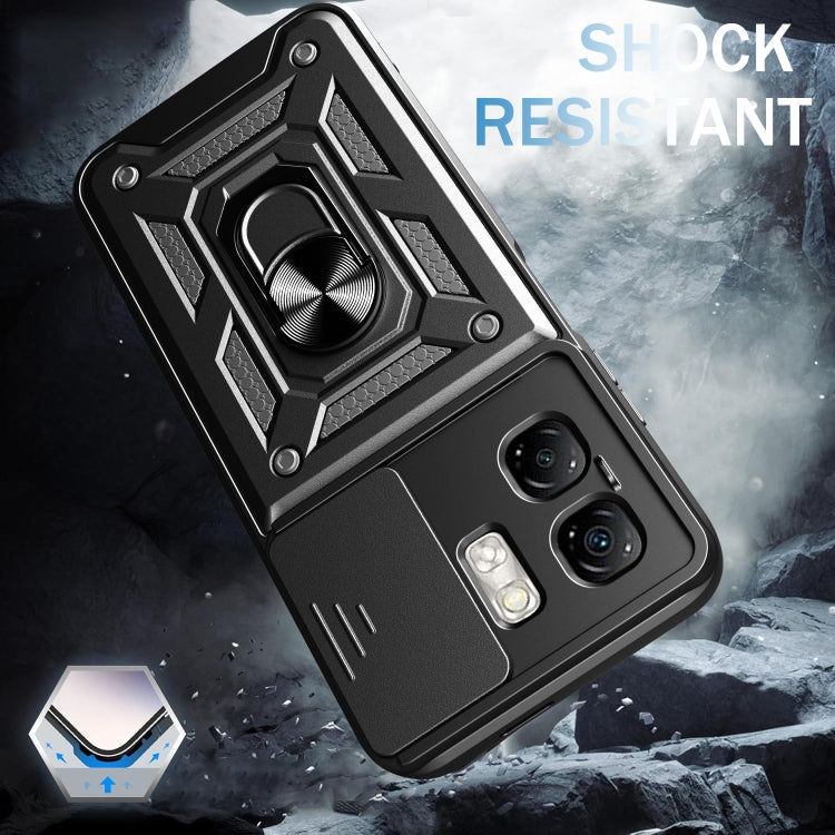 For Infinix Smart 9 / Hot 50i Sliding Camera Cover Design TPU+PC Phone Case(Green) - free shipping - PMC TechLife - Order now!